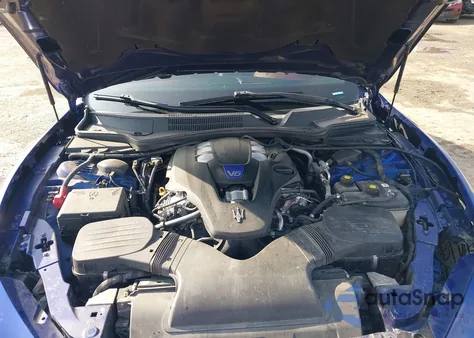 2018 Maserati Ghibli S Q4 Gransport из США, поврежденный, VIN ZAM57YTS8J1290914